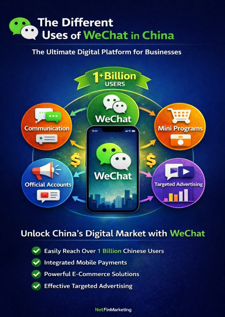 The Different Uses of WeChat in China